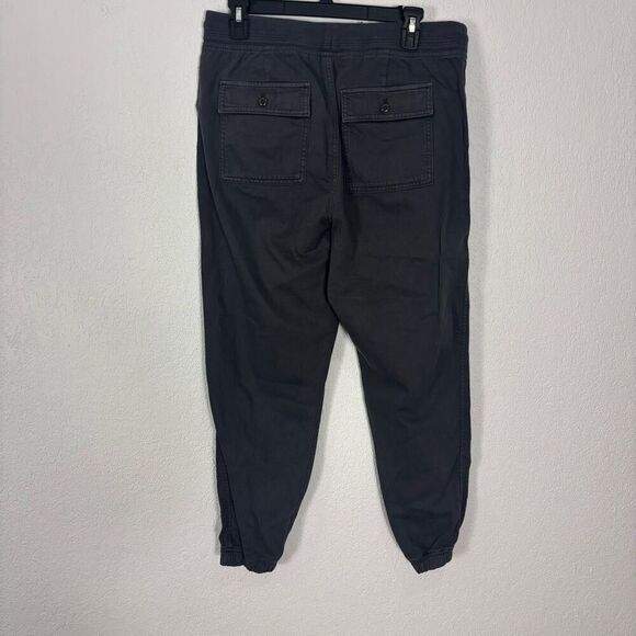 New Gap Grey Cotton/Lyocell Khaki Ankle Jogger Pants Size Medium - Picture 2 of 7